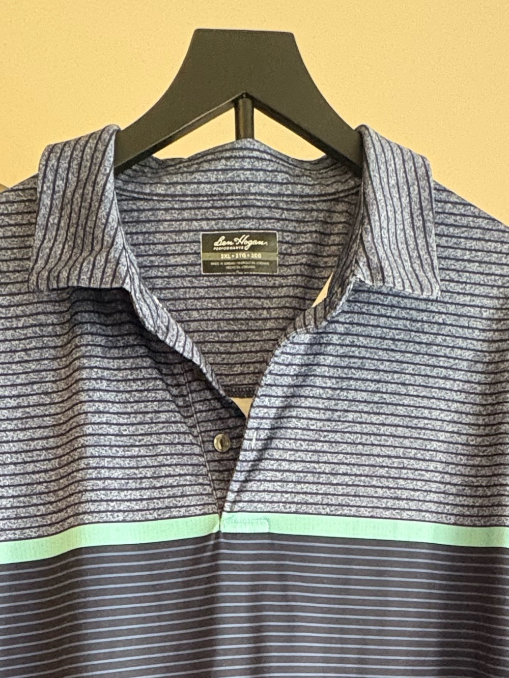 Ben Hogan Men’s Striped Polo Shirt